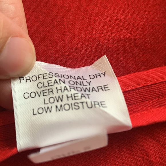 ST-JOHN SPORT red blazer size small - Picture 14 of 15